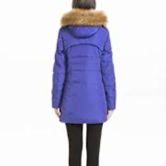 Valuker Women's Down Puffer Coat- S, Royal Blue - Picture 2 of 3
